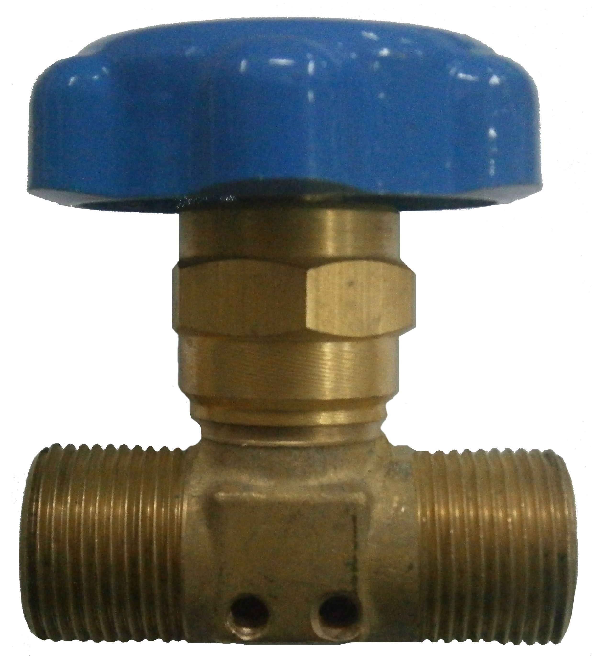 Клапан запорный К1409-250 синий маховик